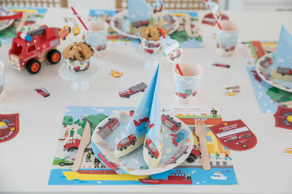 Feuerwehr Partyteller