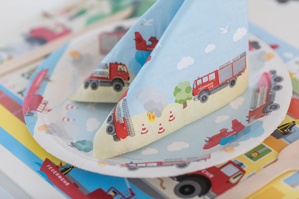 Feuerwehr Servietten