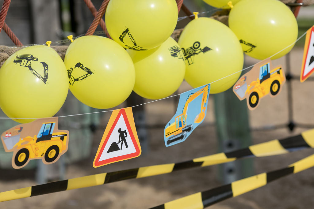 Baustelle Wimpelkette