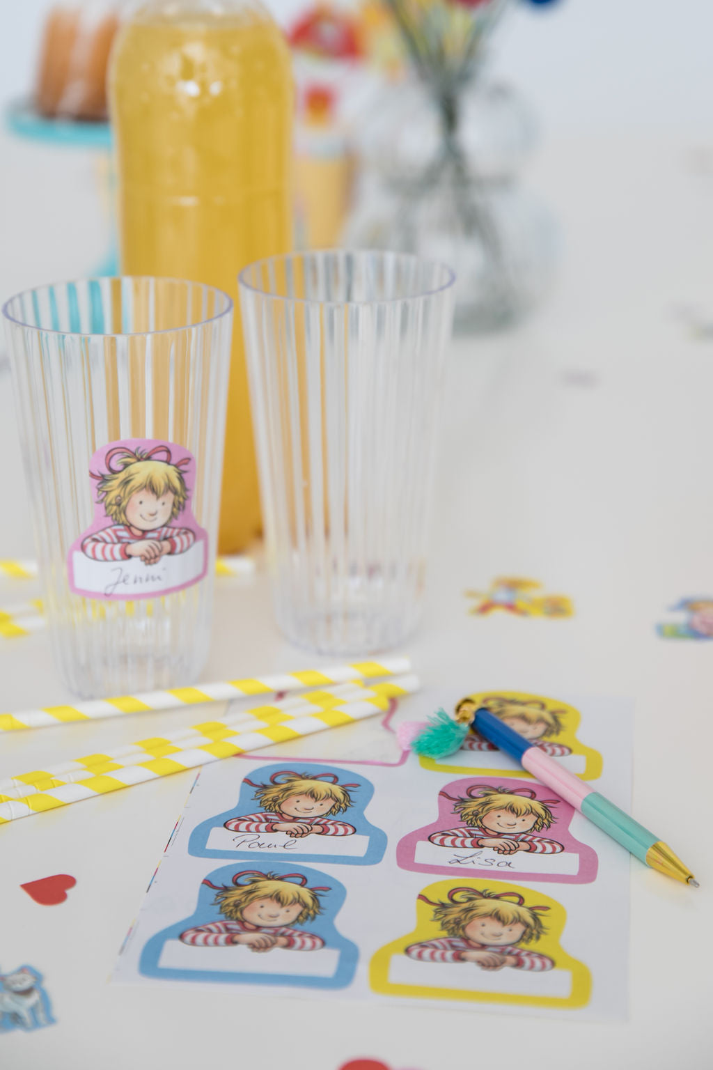 Meine Freundin Conni Namensaufkleber