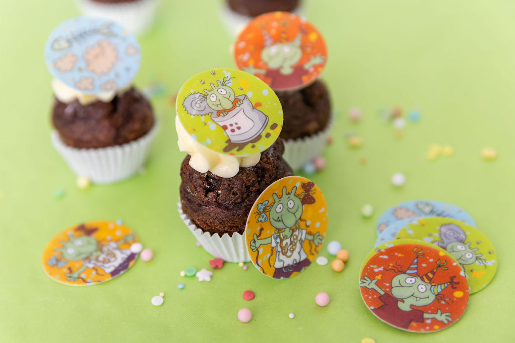 Die Olchis Muffinaufleger