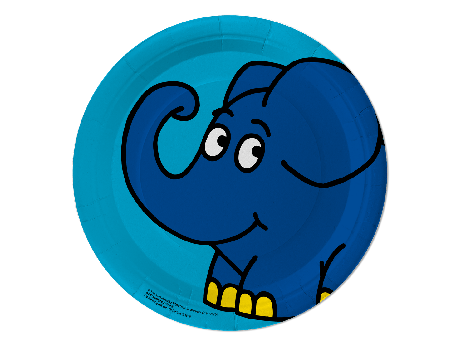 Die Sendung mit dem Elefanten Teller