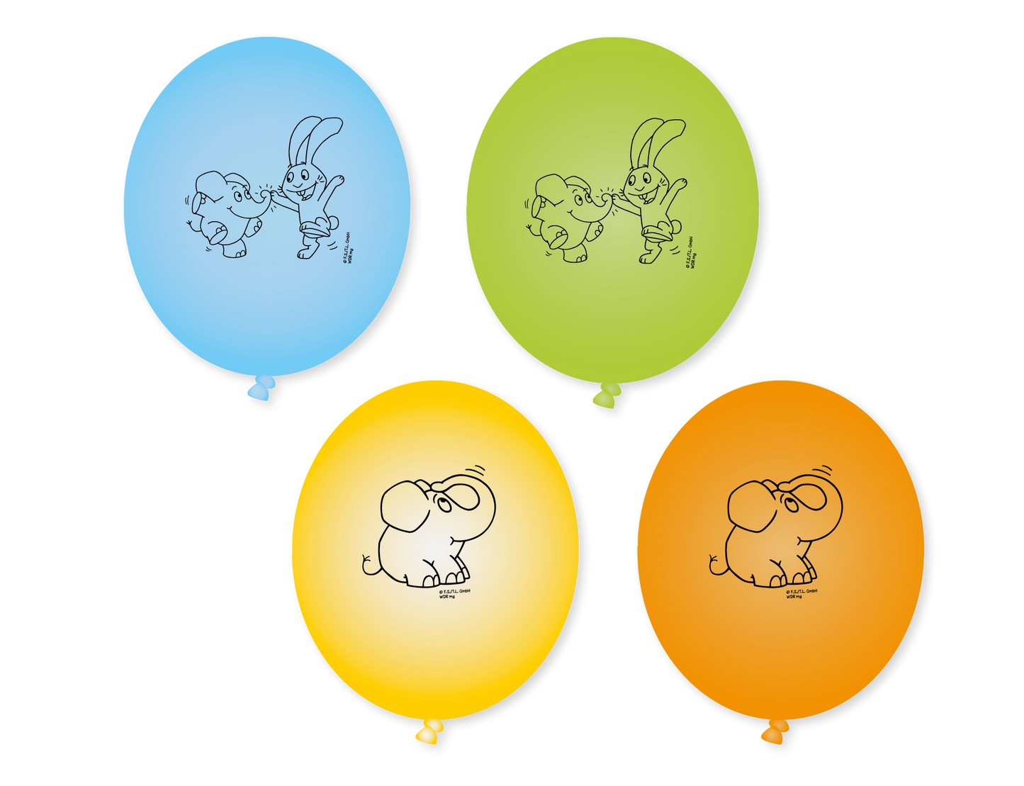 Die Sendung mit dem Elefanten Ballons