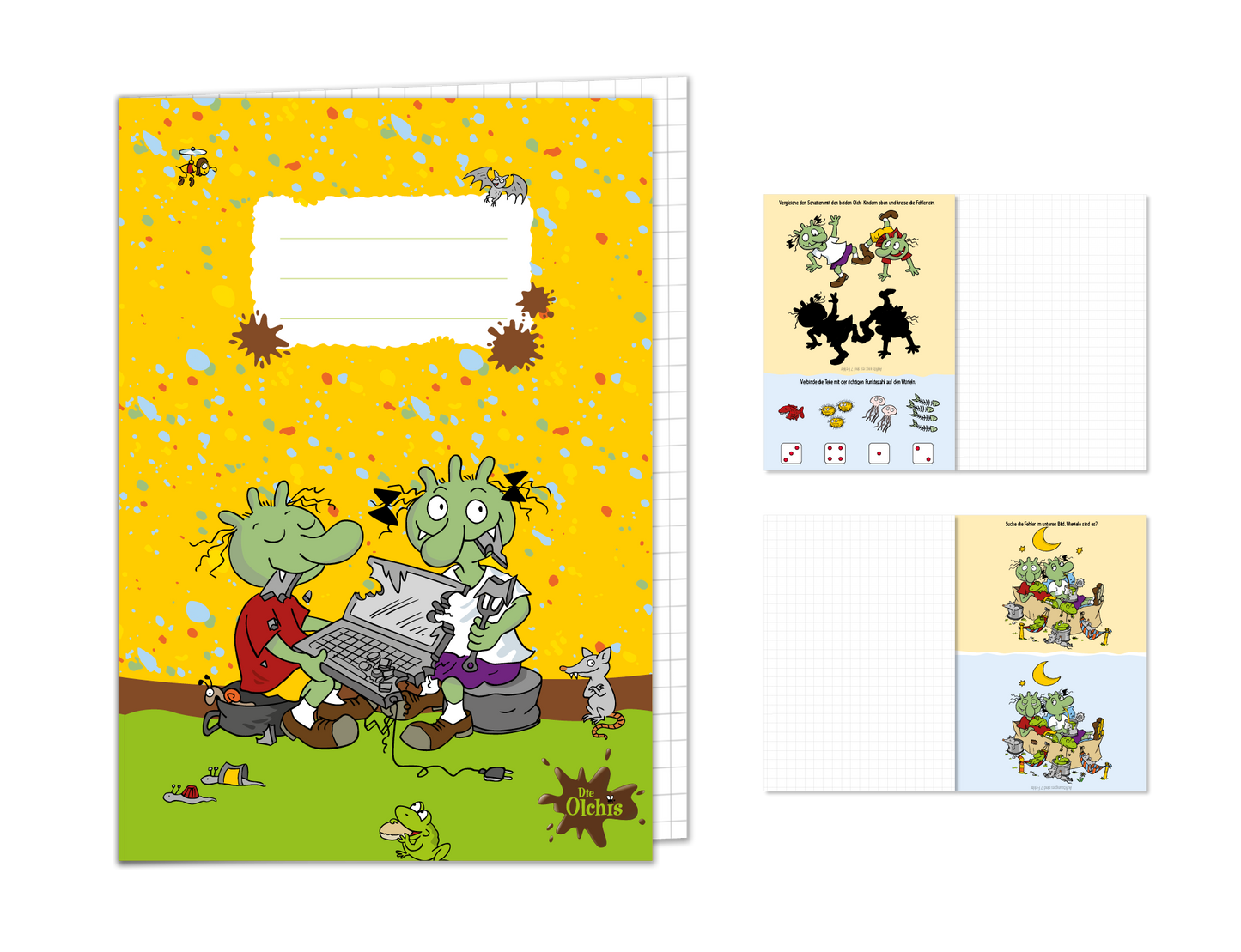 Die Olchis Rechenheft