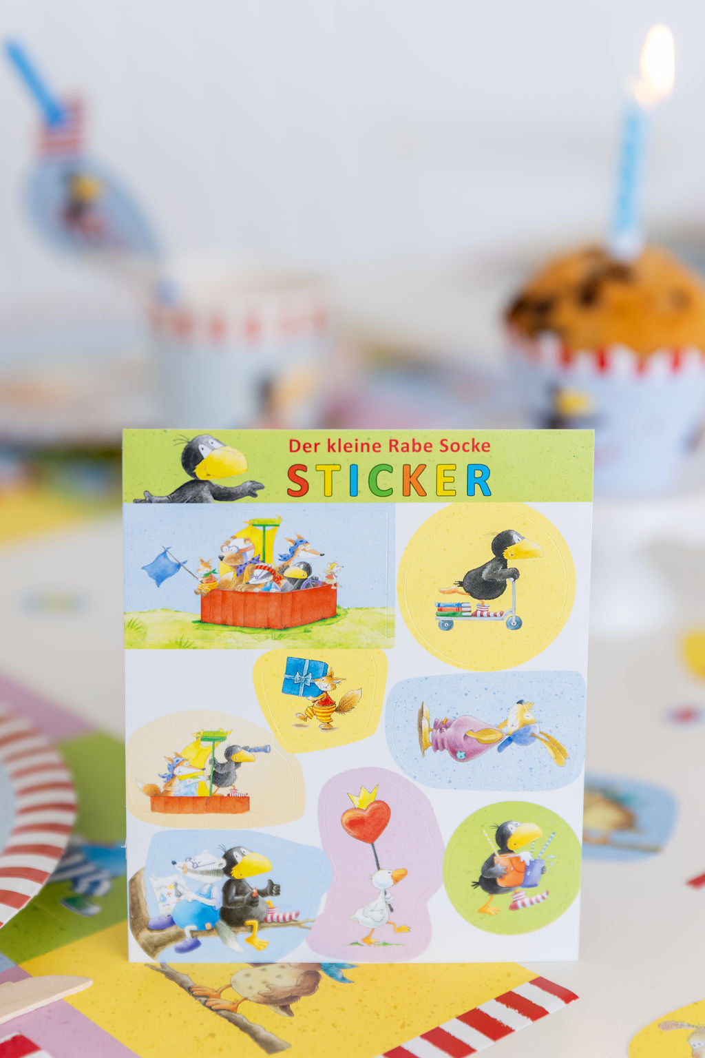 Rabe Socke Sticker