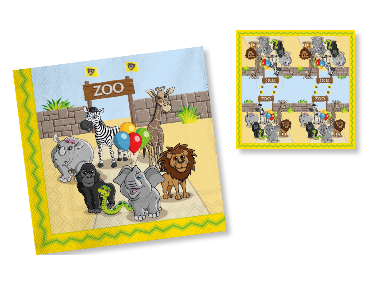 Zoo Servietten