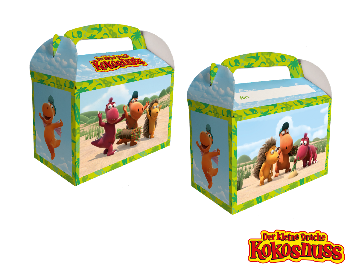 Drache Kokosnuss Geschenkeboxen