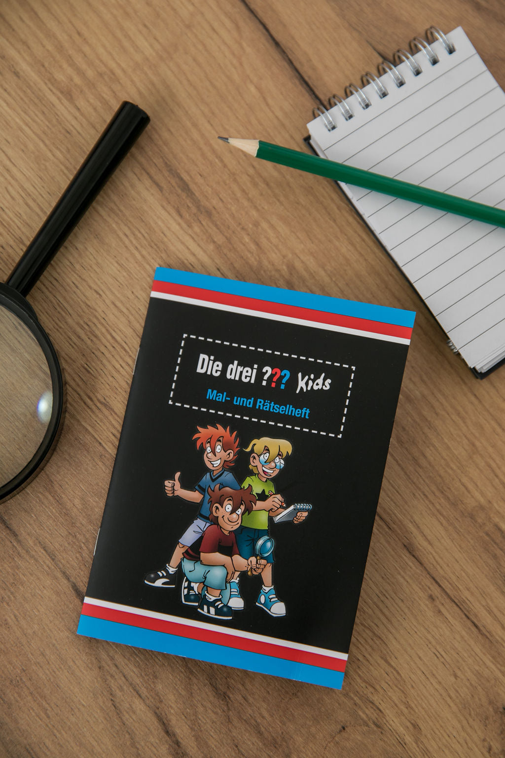 Die Drei ??? Kids Mal und Rätselheft