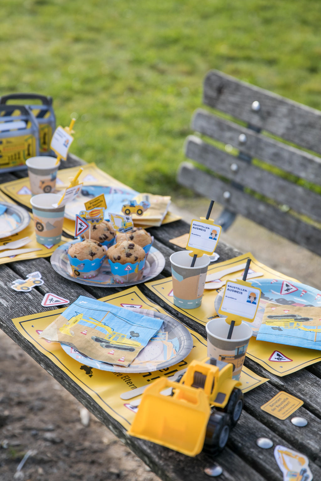 61 Teiliges Baustelle Partyset
