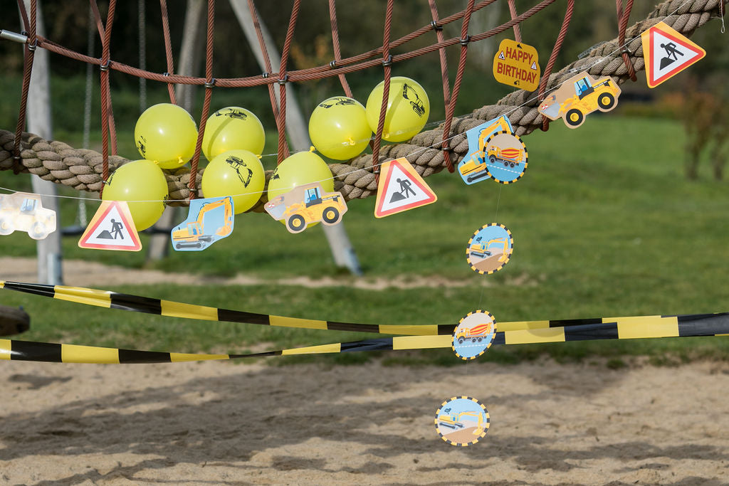 Baustelle Absperrband