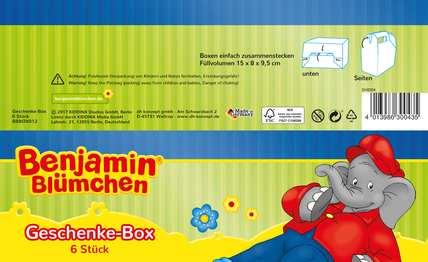 Benjamin Blümchen Geschenkebox
