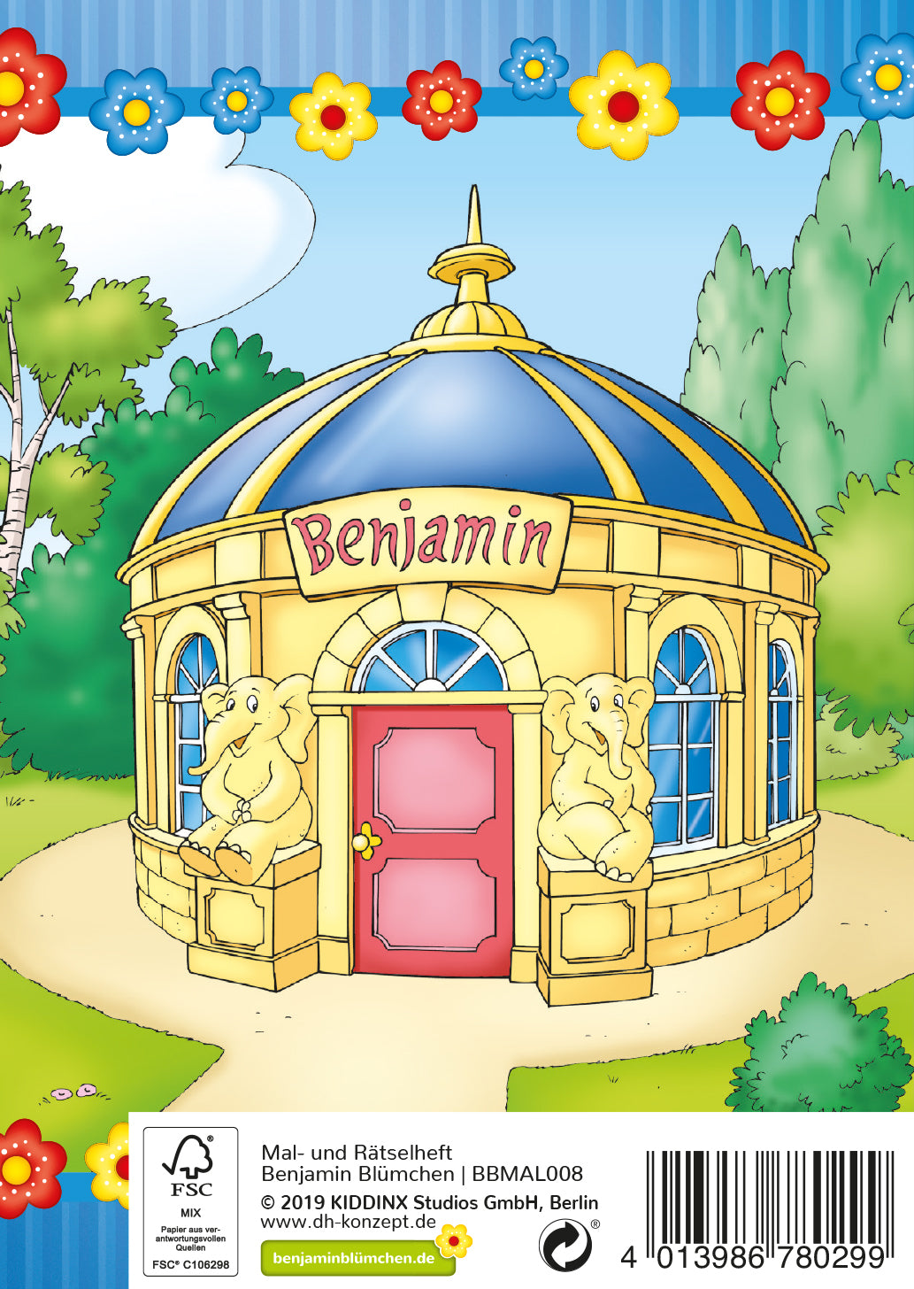 Benjamin Blümchen Mal und Rätselheft