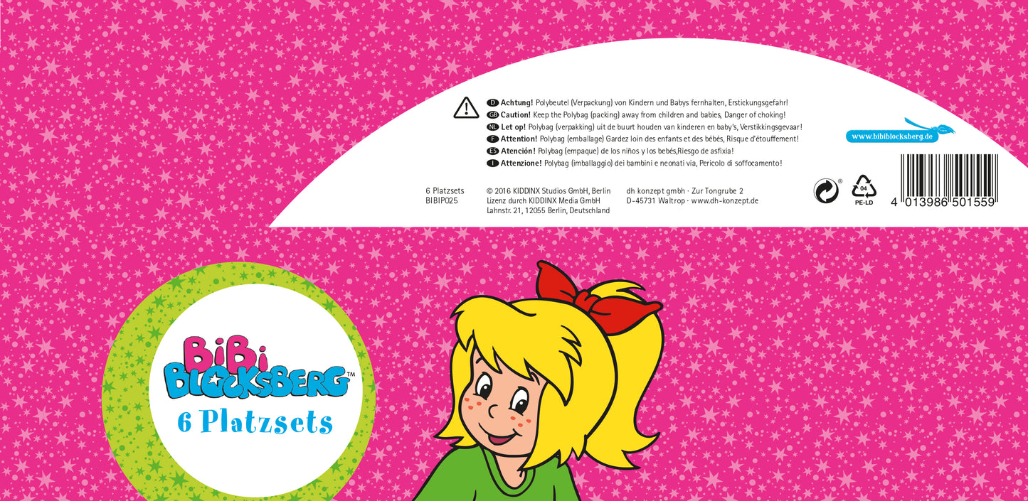 Bibi Blocksberg Platzsets