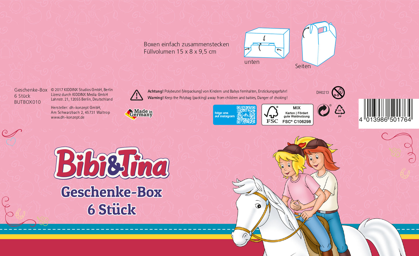 Bibi und Tina Geschenkbox