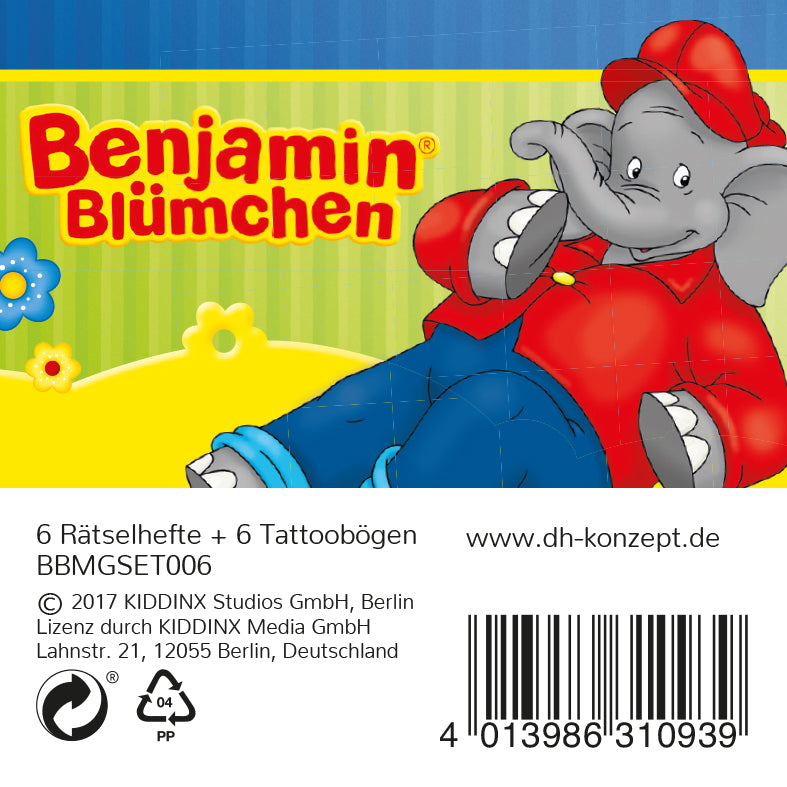 Benjamin Blümchen Mitgebsel Set