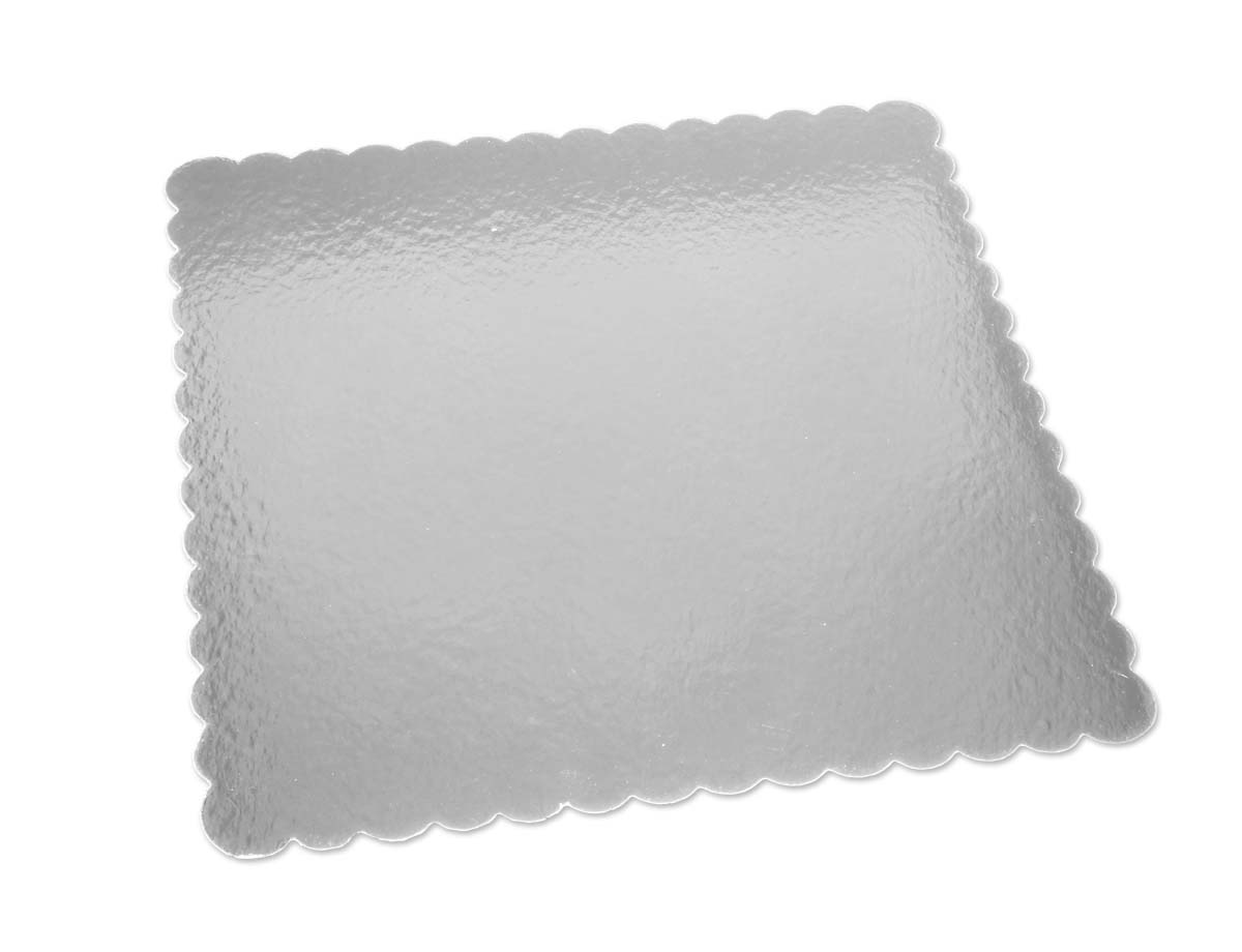 Kuchenplatte Rechteckig Silber