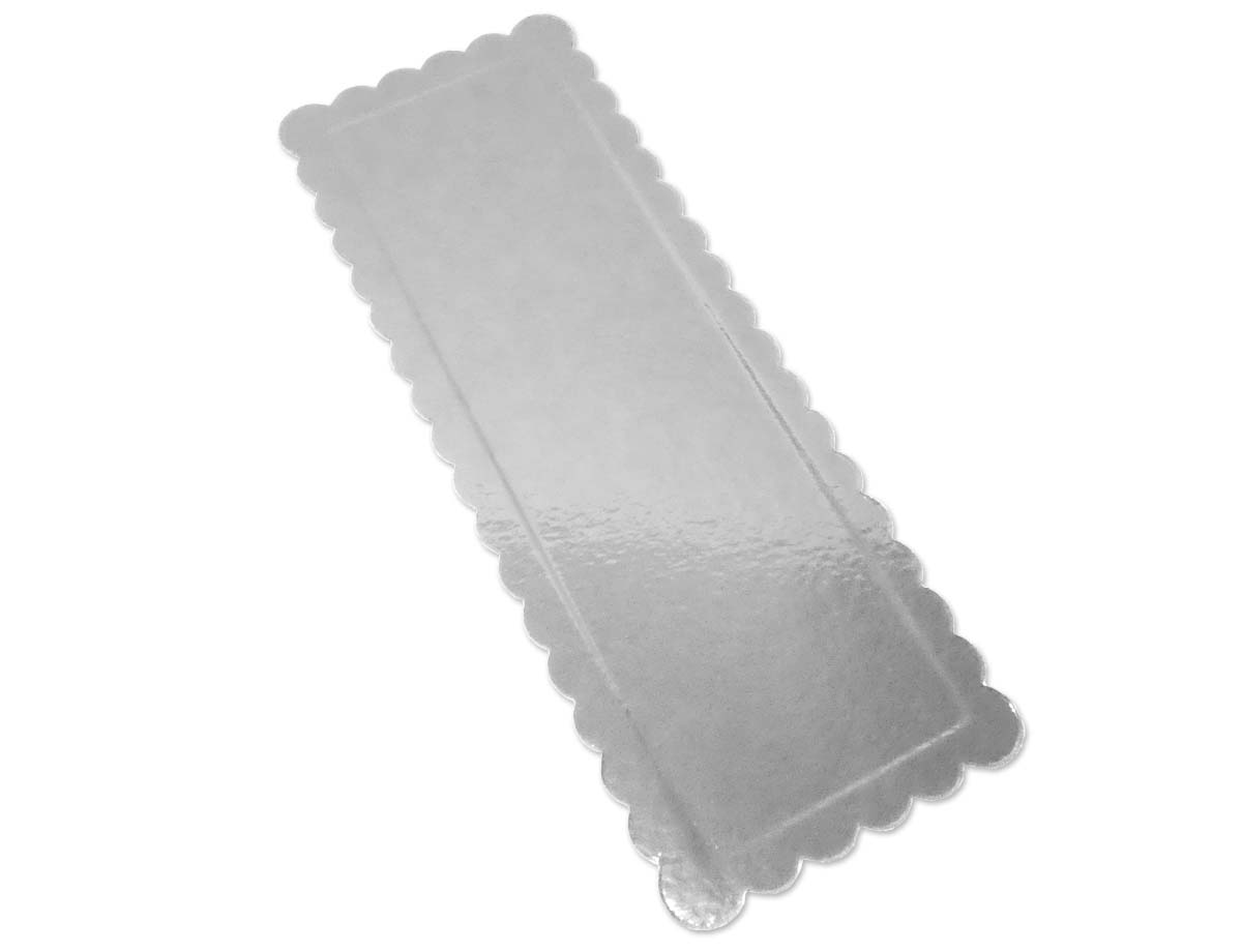 Kuchenplatte Rechteckig Silber