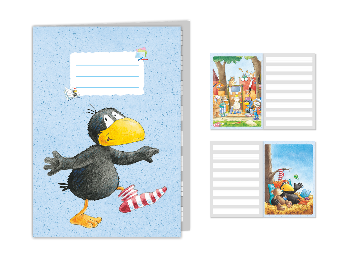 Der kleine Rabe Socke Schreibheft