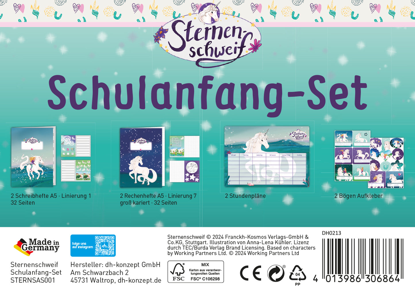 Sternenschweif Schulanfang Set