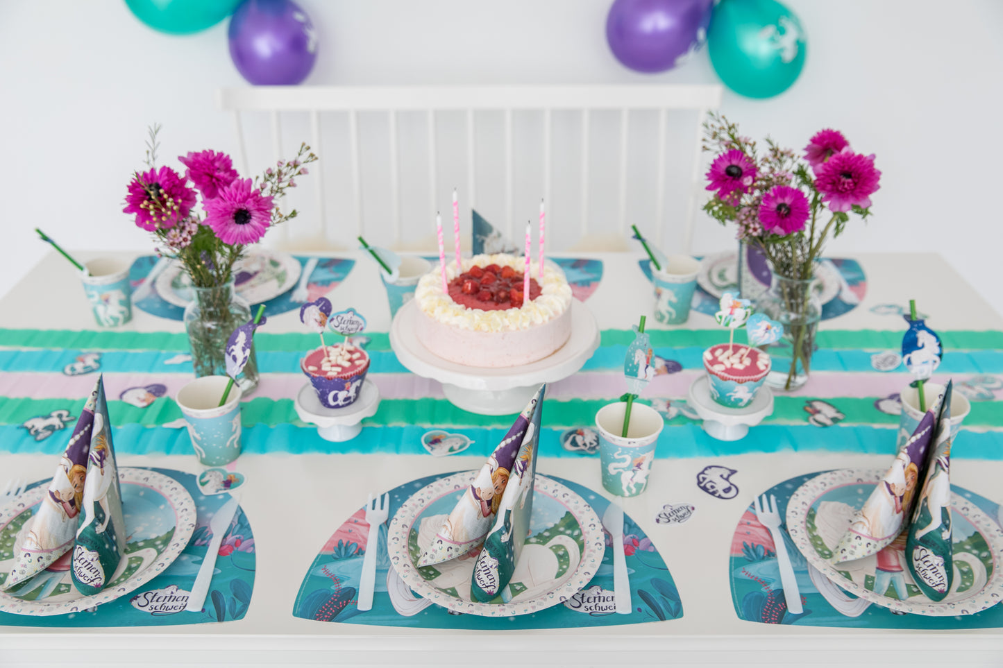 Sternenschweif Pappteller