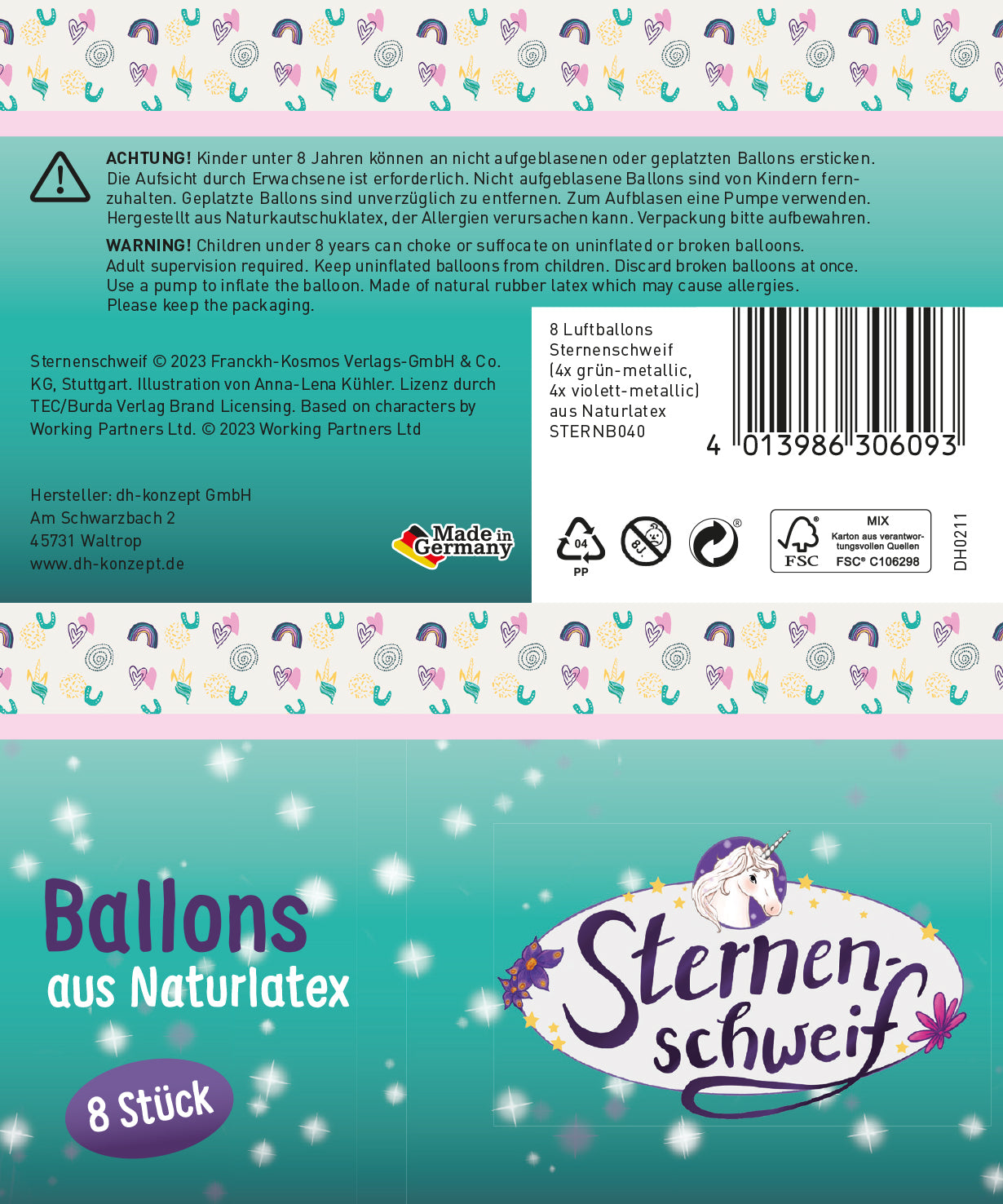 Sternenschweif Ballons