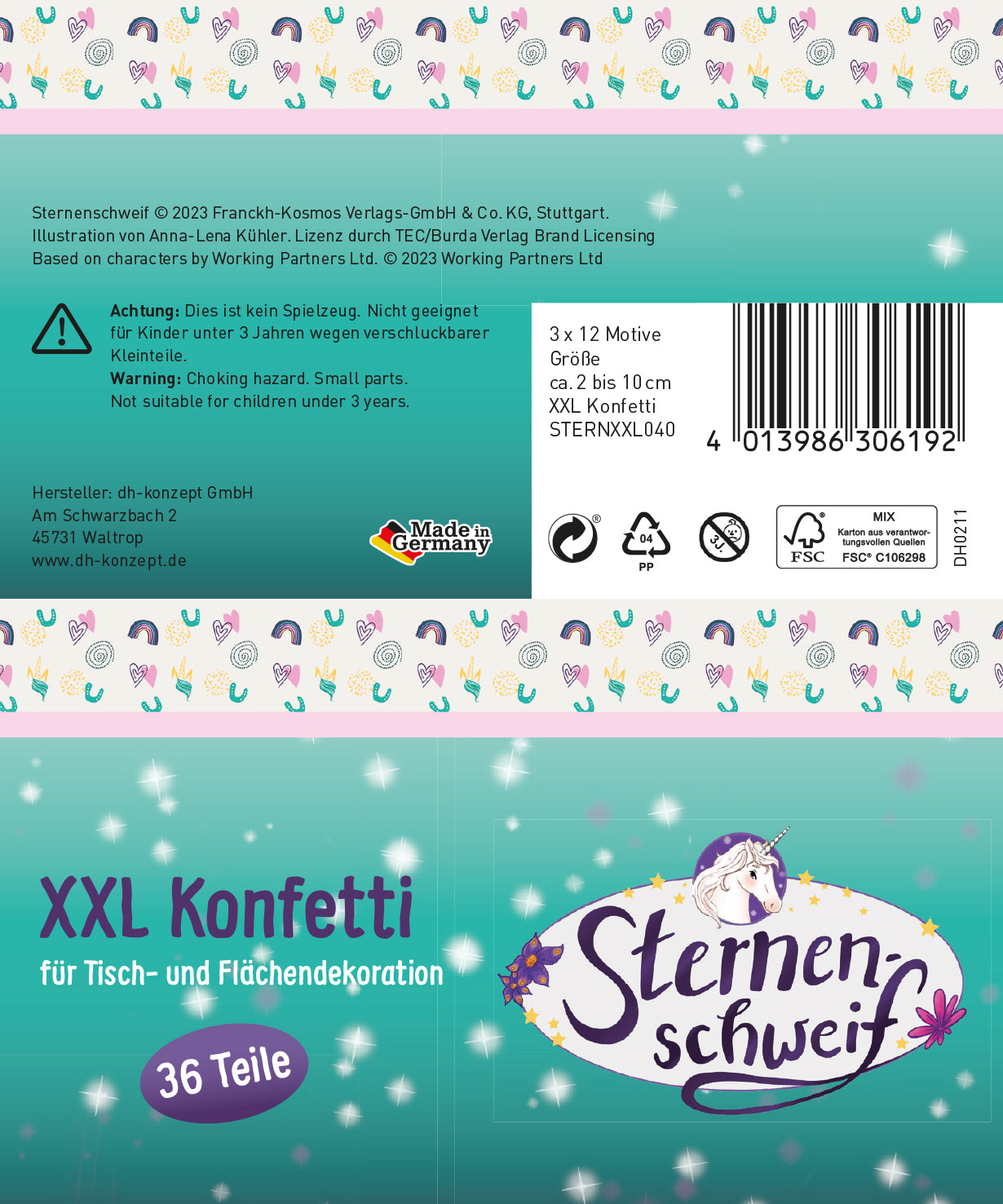 Sternenschweif XXL Konfetti