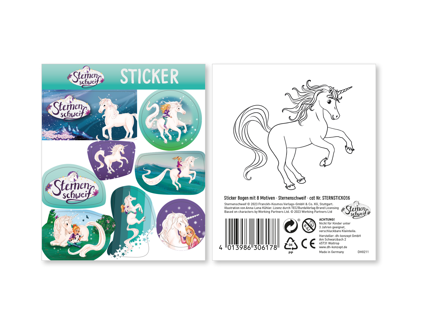 Sternenschweif Sticker