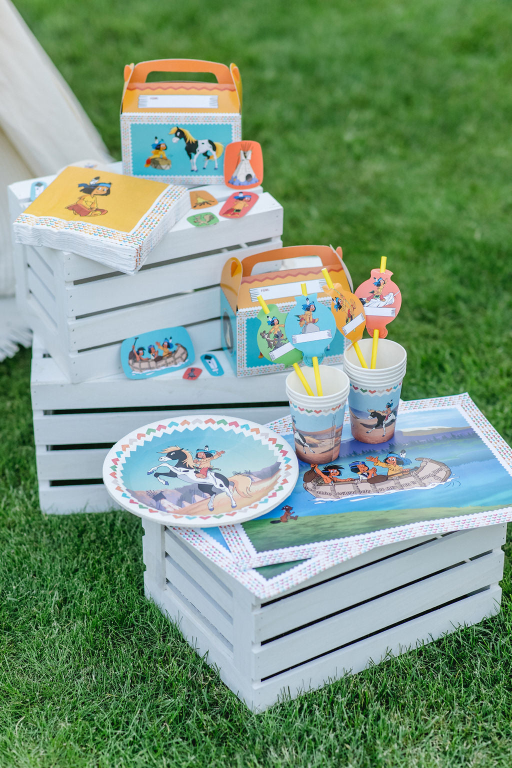 69 Teiliges Yakari Partyset