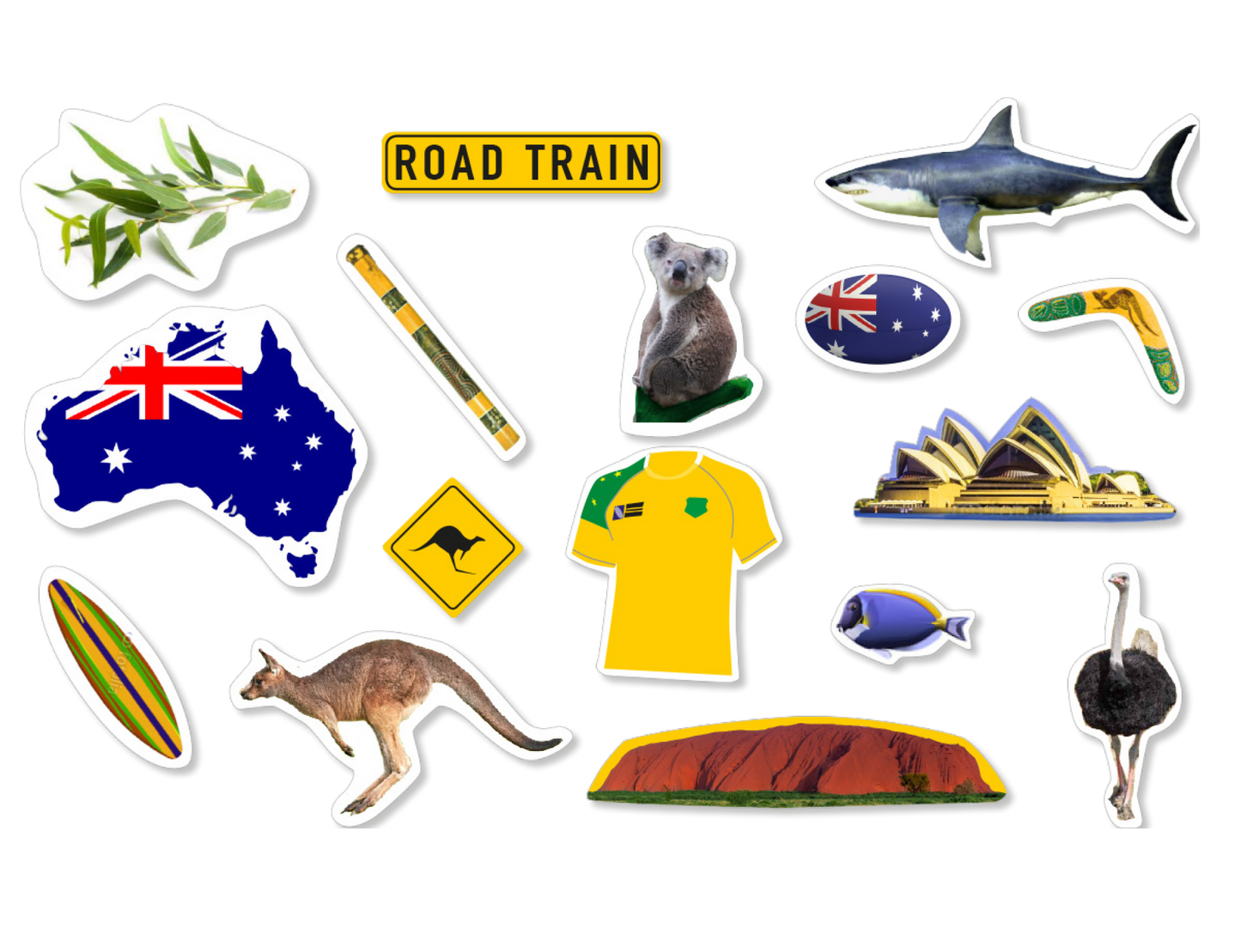 Australien XXL Konfetti