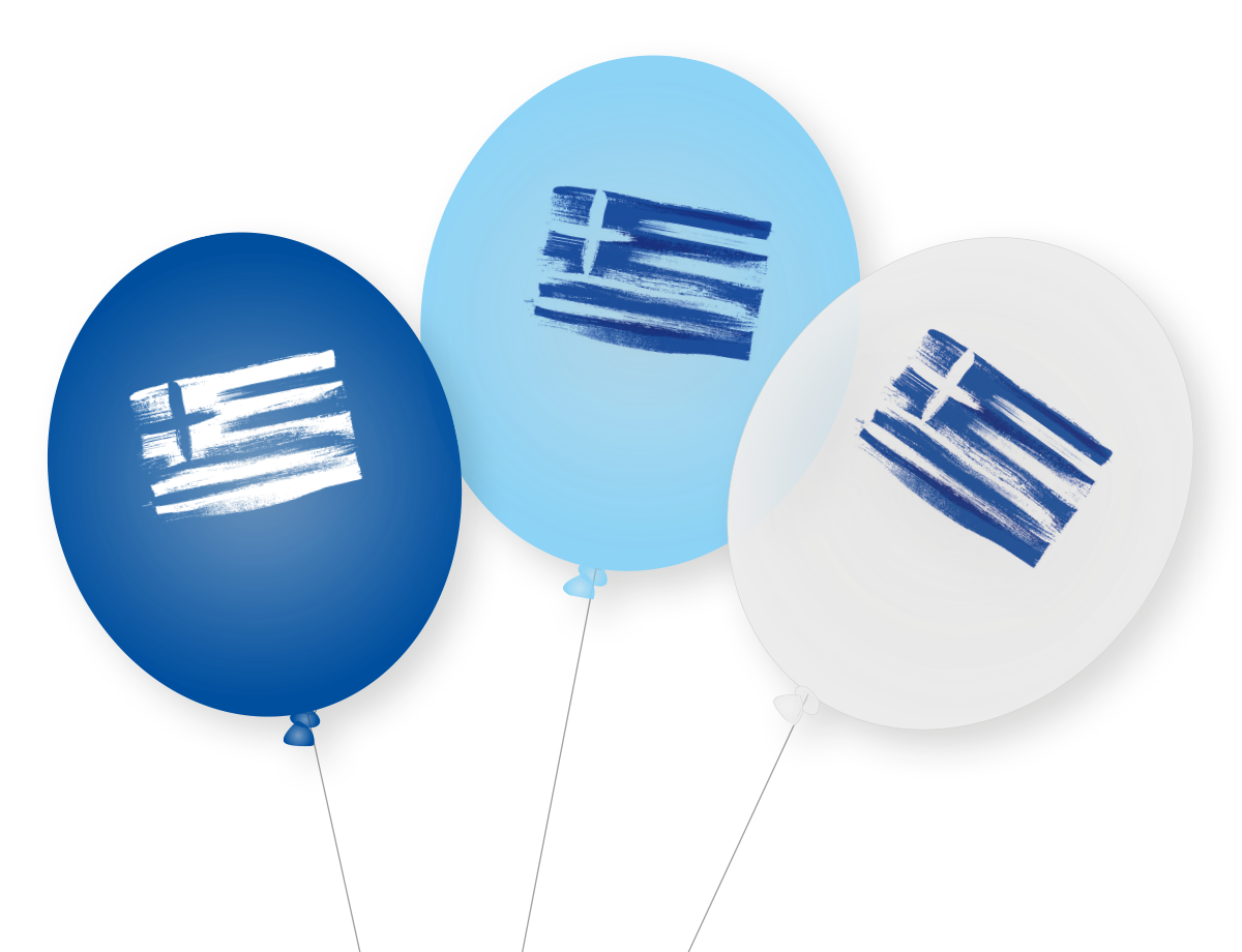 Griechenland Ballons