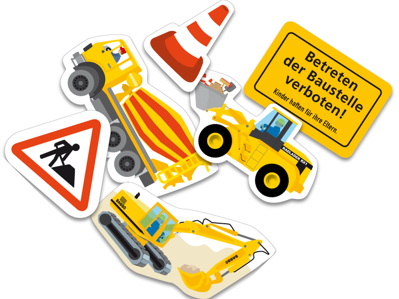 Baustelle XXL Konfetti