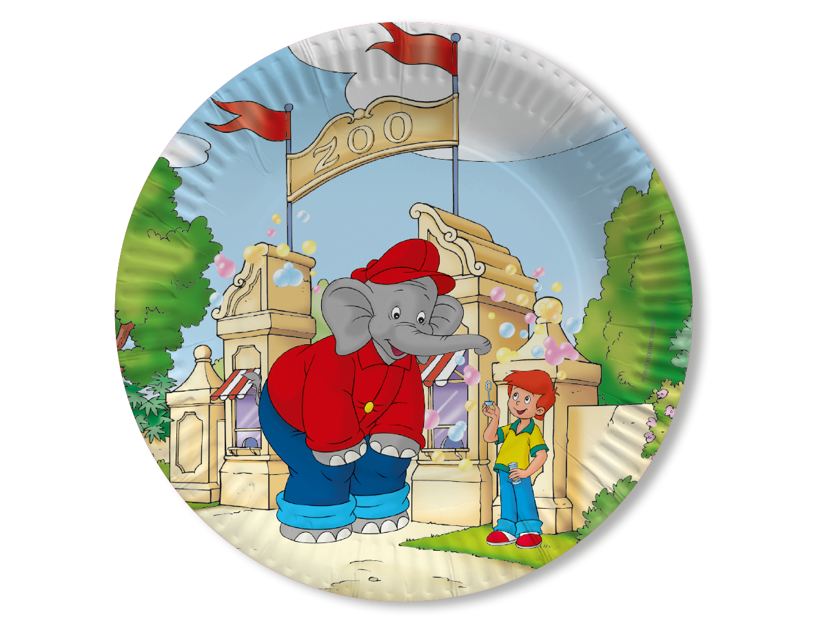 Benjamin Blümchen Teller