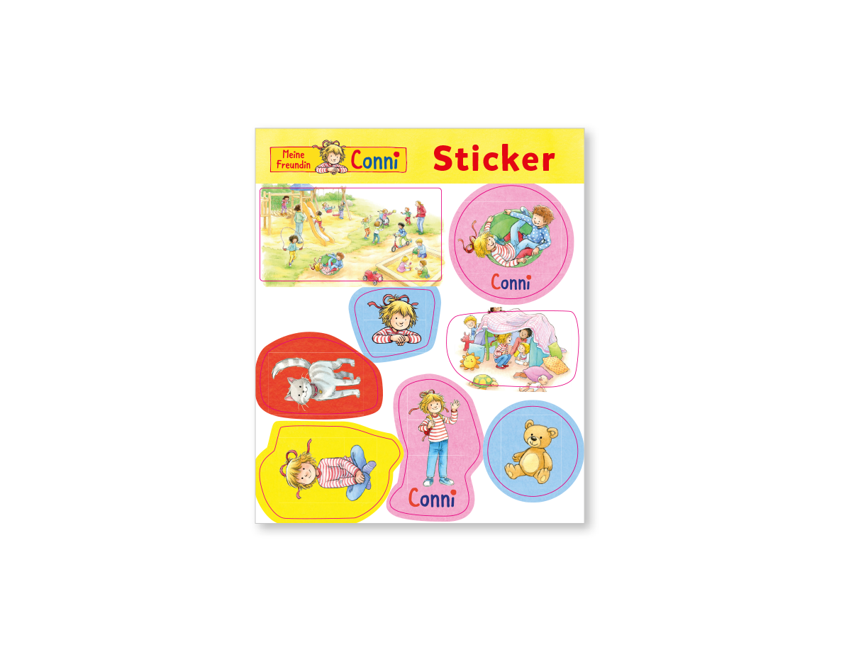 Conni Sticker