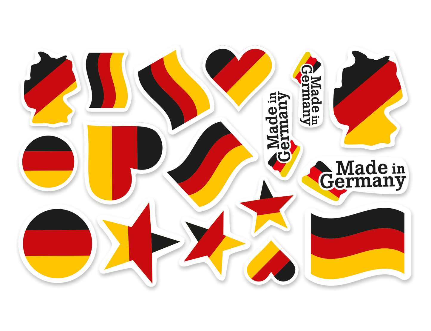 Deutschland XXL Konfetti