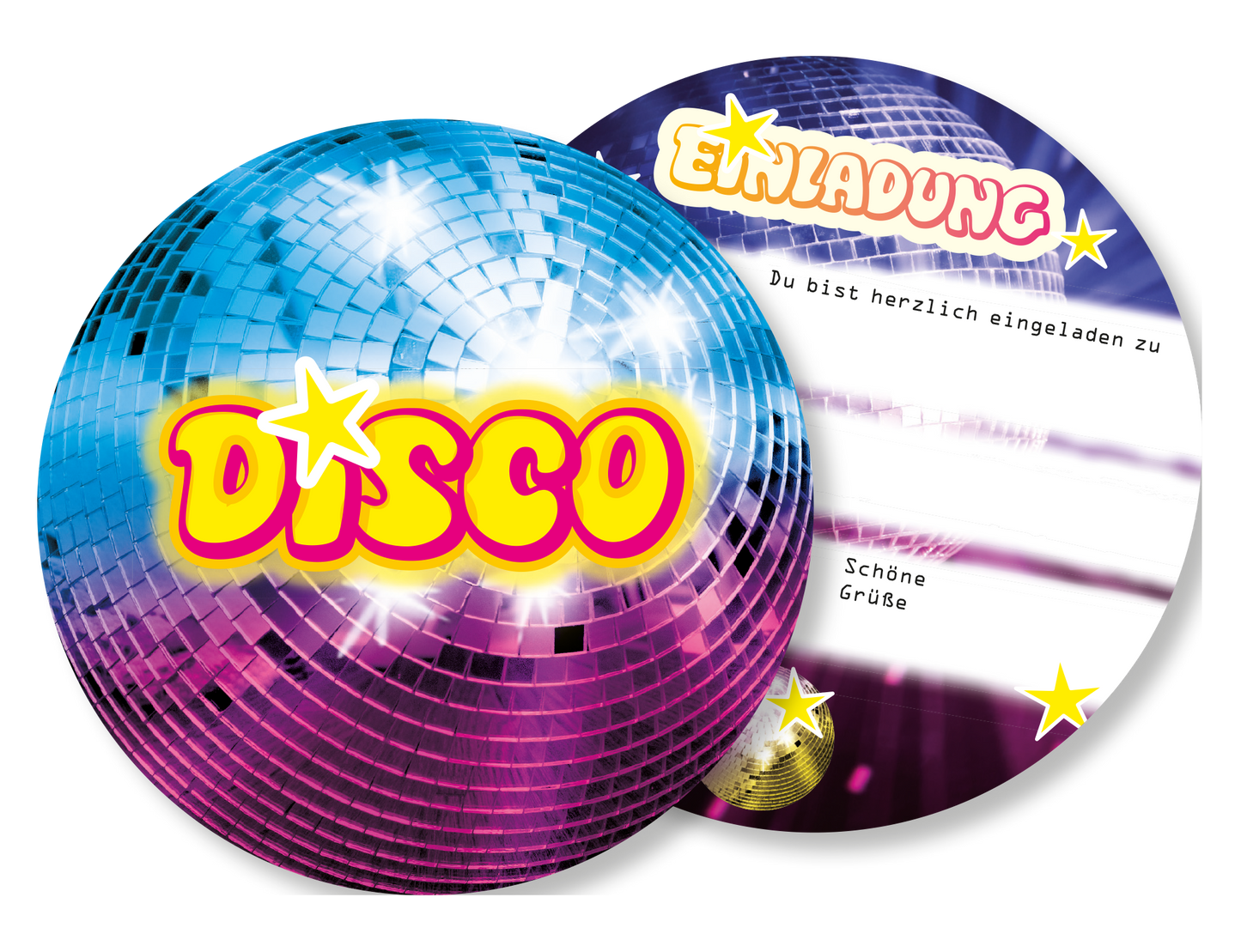 Disco Einladung