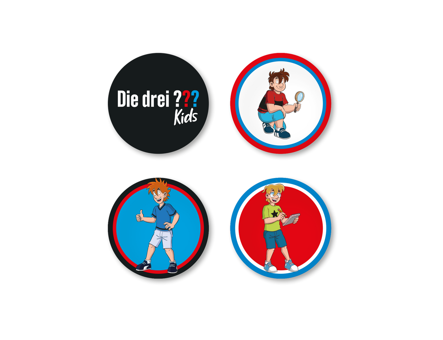 Die drei ??? Kids Muffinaufleger