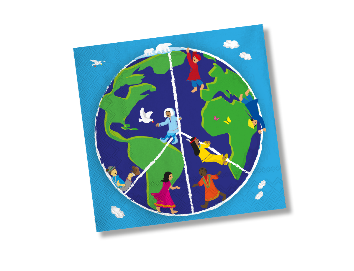 Eine Welt Servietten