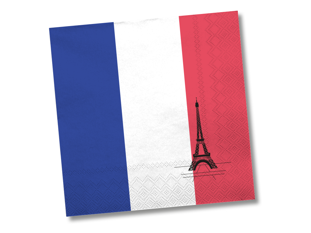Frankreich Servietten