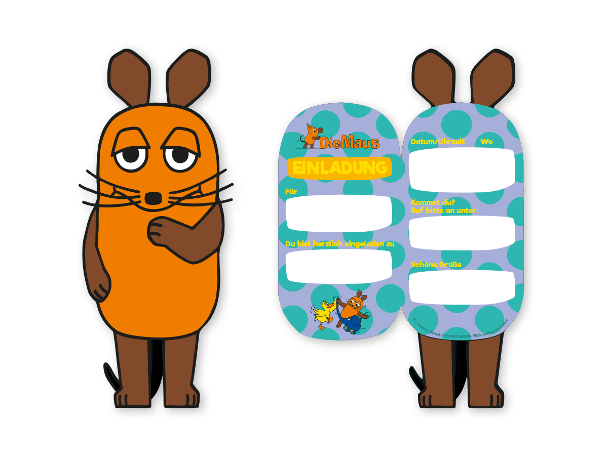 Die Maus Einladungen