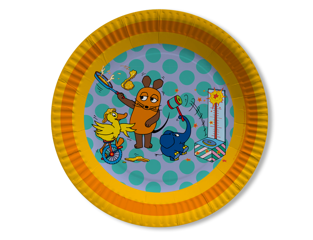 Die Maus Pappteller