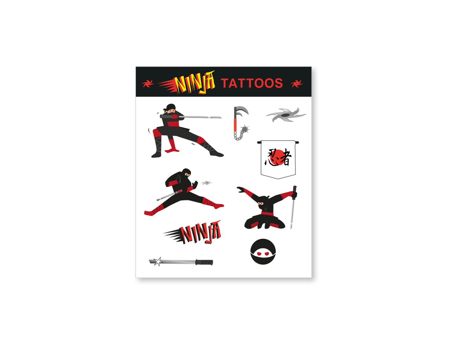Ninja Tattoos