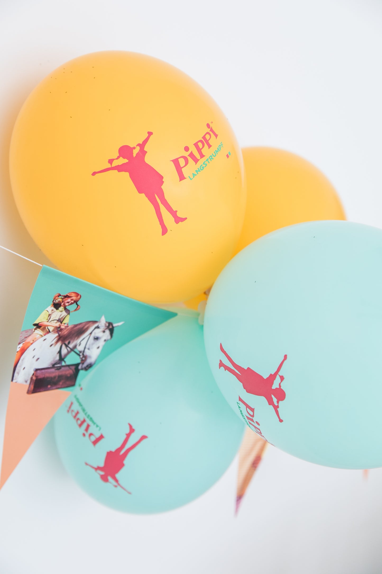 Pippi Langstrumpf Ballons