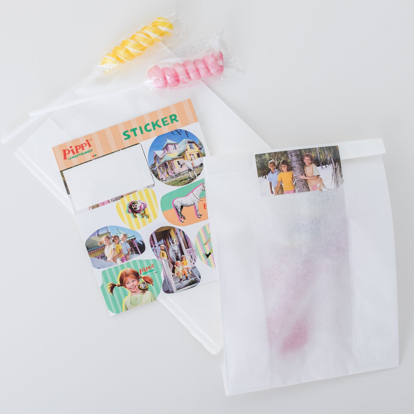 Pippi Langstrumpf Sticker