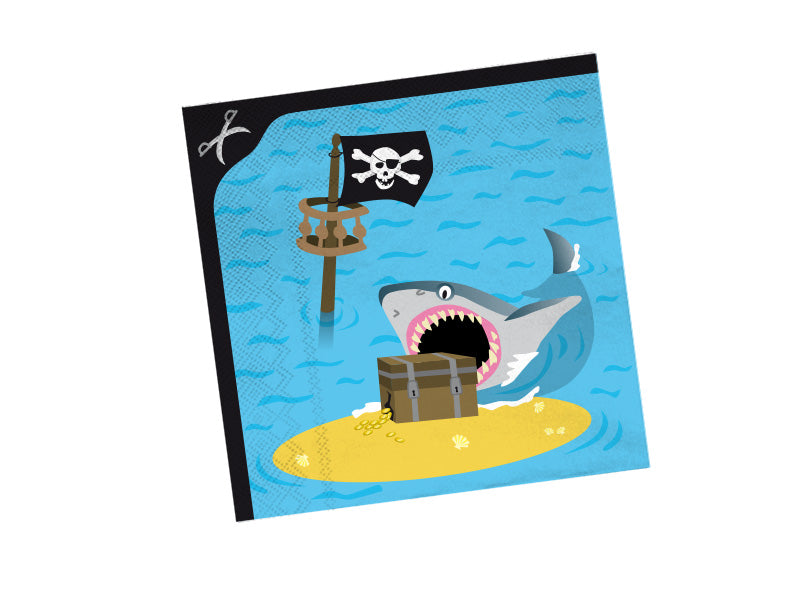 Piraten Servietten