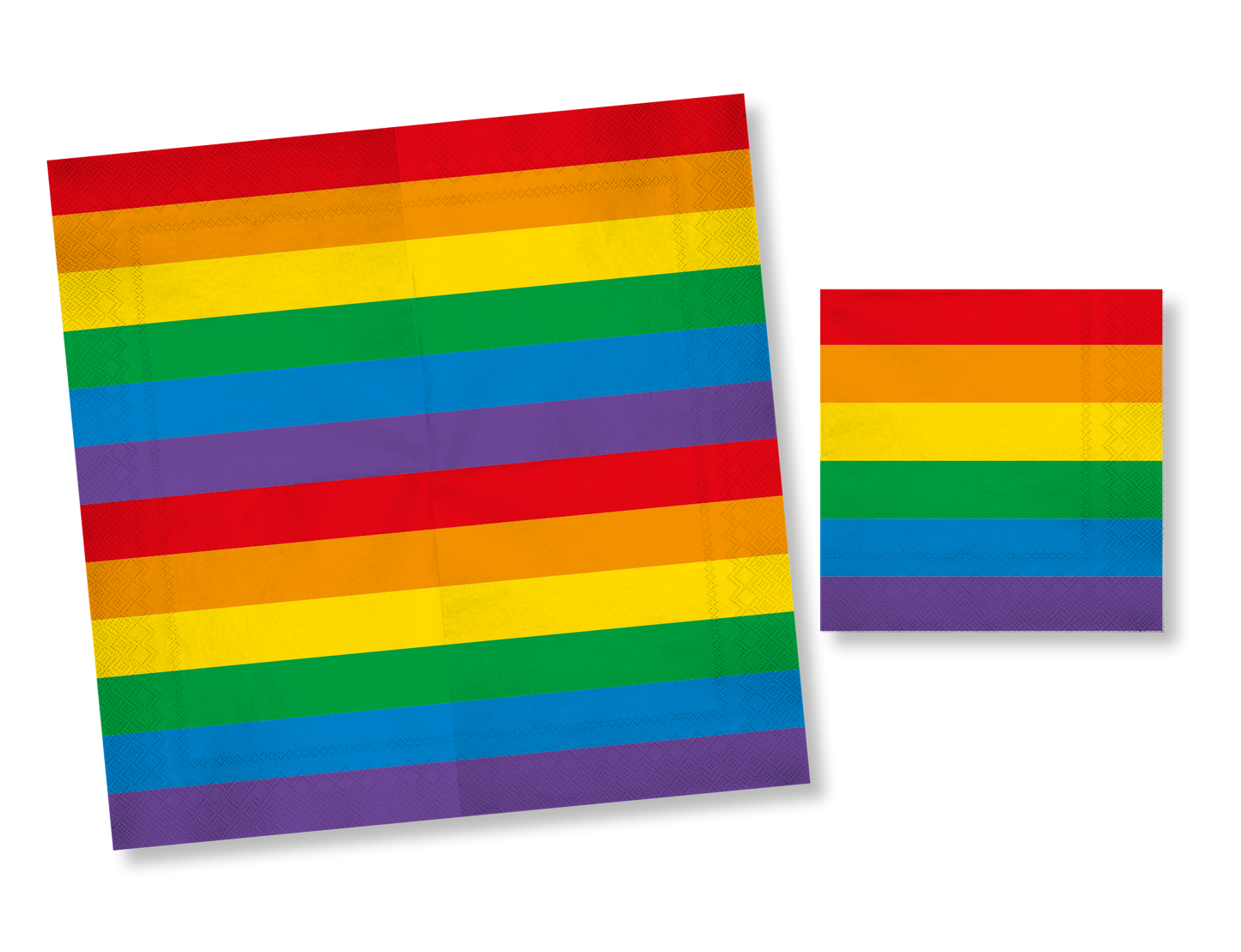 Pride Regenbogen Servietten