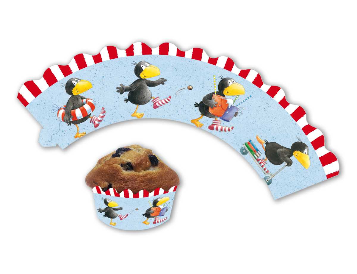 Rabe Socke Deko Banderolen