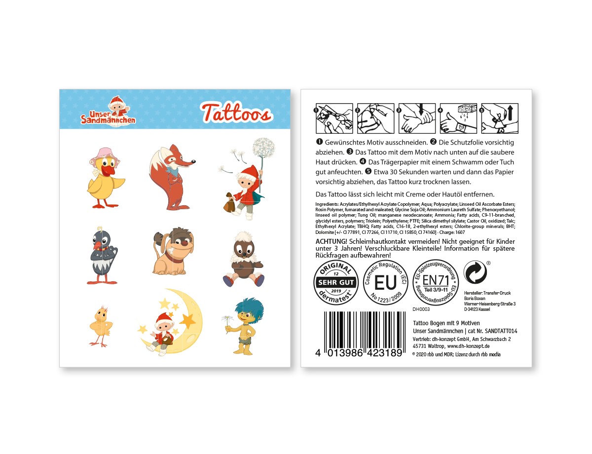 Sandmann Tattoo