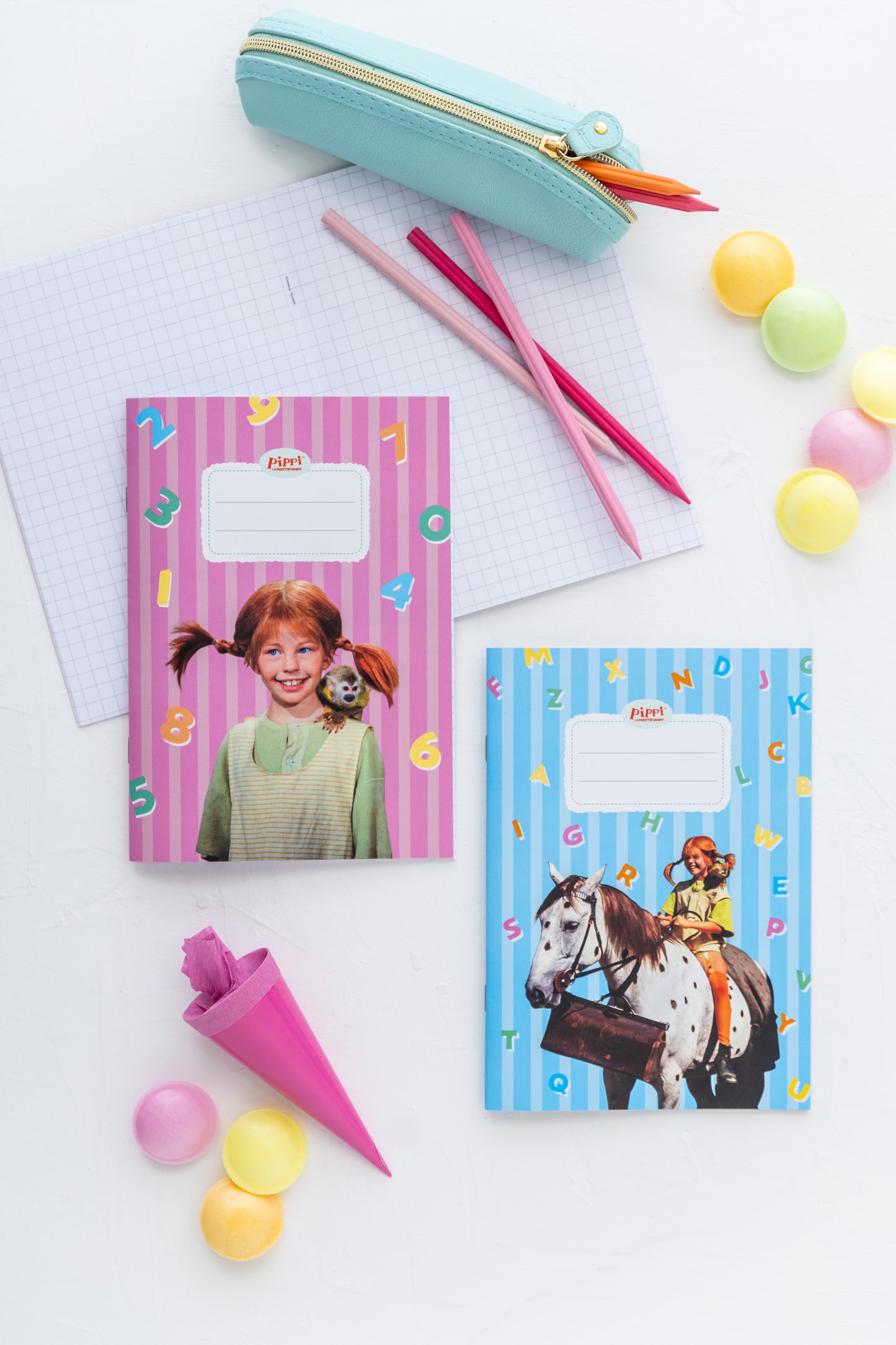 Pippi Langstrumpf Schulheft Schreiben