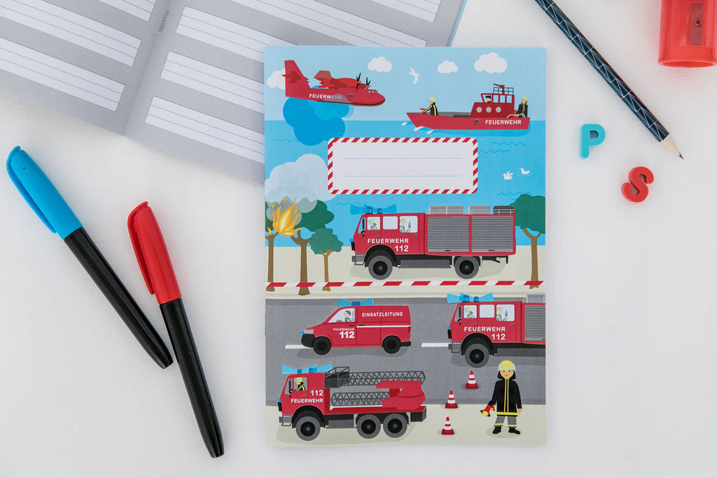 Feuerwehr Rechenheft