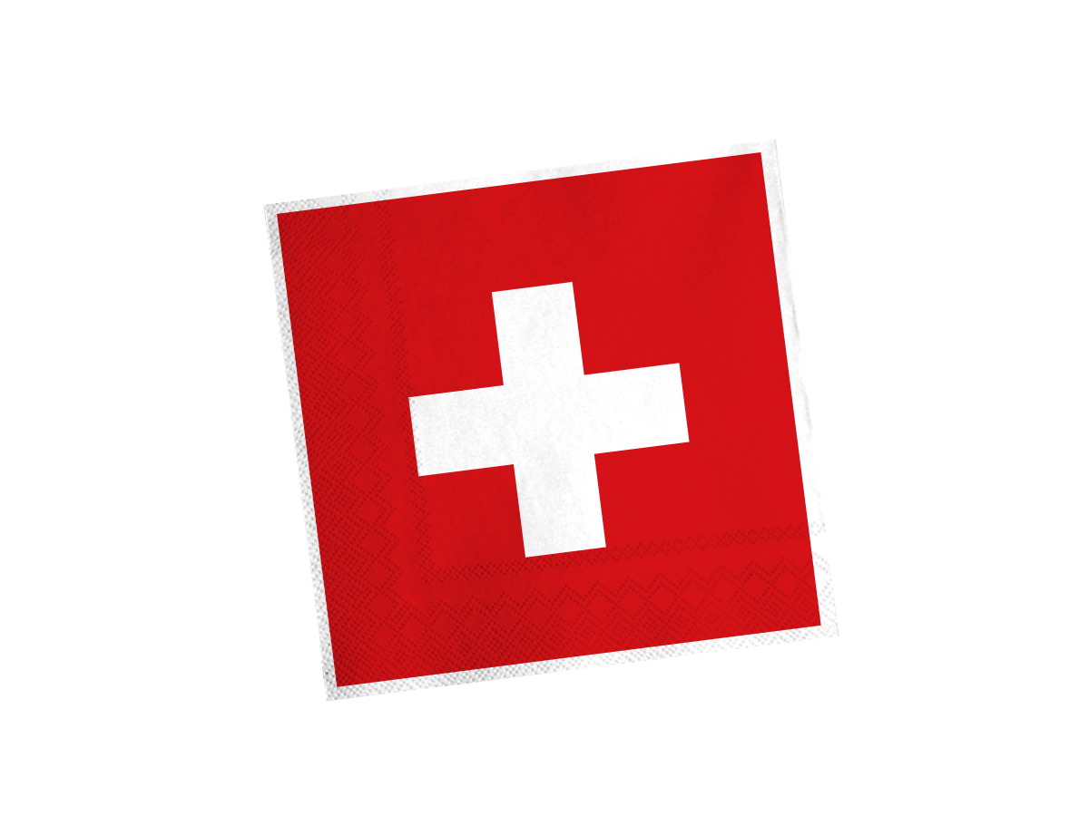 Schweiz Servietten